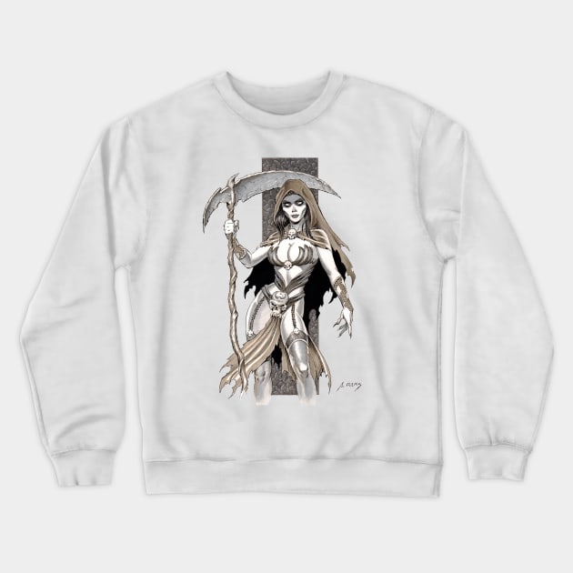 The Grim Reaper Crewneck Sweatshirt by Paul_Abrams